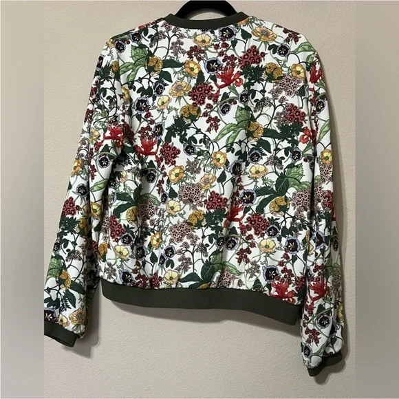 Zara Floral Women’s Bomber Jacket - Picture 2 of 3